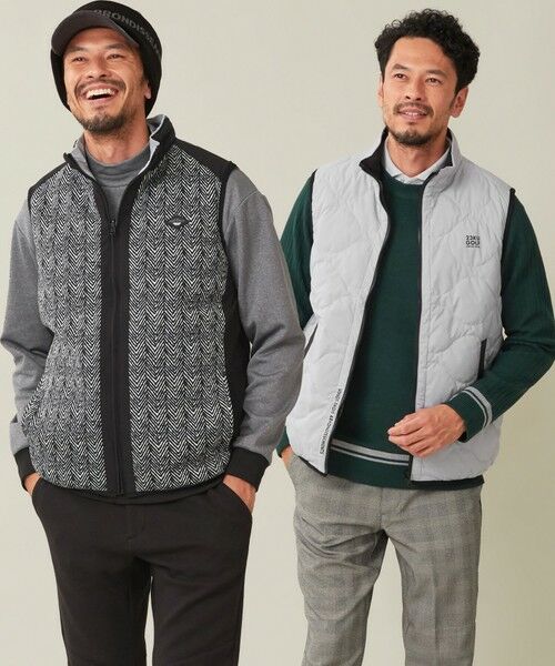 セール】 両面使える【MEN】リバーシブル ダウンベスト （ベスト）｜23