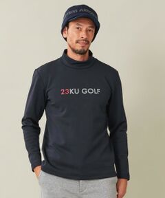 BEAMS GOLF モックネック 裏フリース トレーナー M MEN】ストレッチ裏