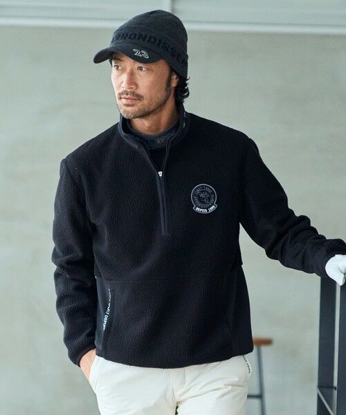 セール】 【MEN】ボアフリースプルオーバー （スウェット）｜23区GOLF