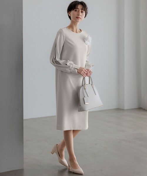 セール】 【セットアップ対応】トリアセダブルジョーゼット スリット