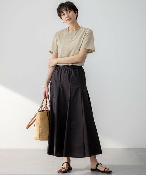 23区ゴルフ リバーシブル 中綿スカート ナイロンタフタファイバー