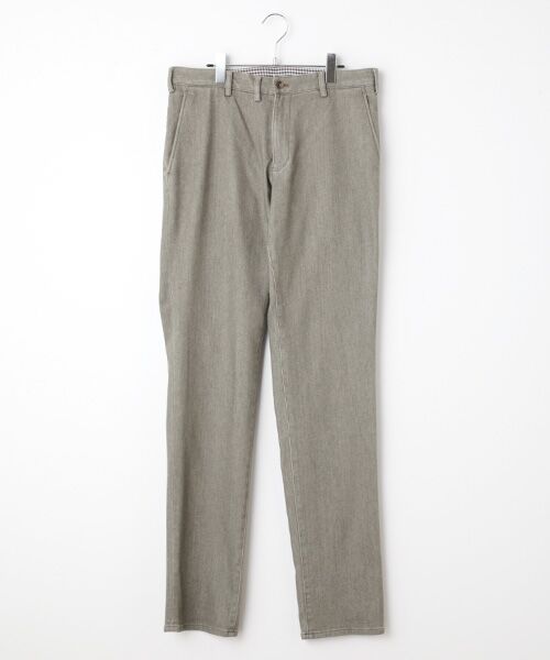 12.25oz モーションフリーストレッチデニム ノータックパンツ （デニム