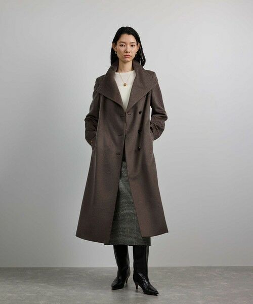 プレミアムカシミヤ ロングコート【逸品・マルチWAY】【25AW
