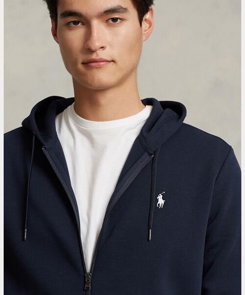 ダブルニット フルジップ フーディ （パーカー）｜POLO RALPH LAUREN