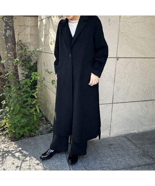 セール】 【名品アイテム・カシミヤ100％】ロングコート （その他