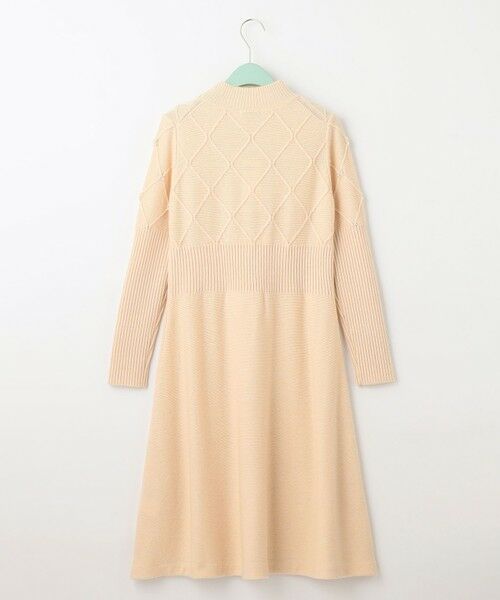 セール】 【洗える】PEARL BOUQUET KNITDRESS ニットドレス （ミニ丈