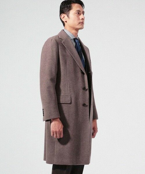 セール】 ウールカシミヤ シングルチェスターコート Zegna 14milmil