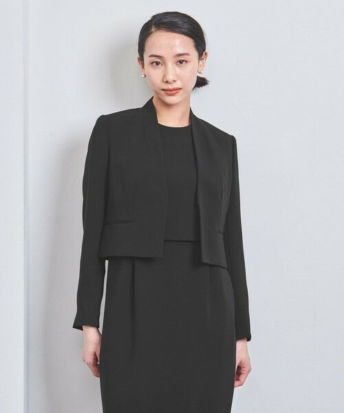 UNITED ARROWS＞フォーマル ノーカラー ジャケット P （ノーカラー