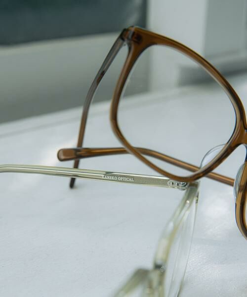 別注』KANEKO OPTICAL×URBAN RESEARCH スクエアクリアUVレンズ