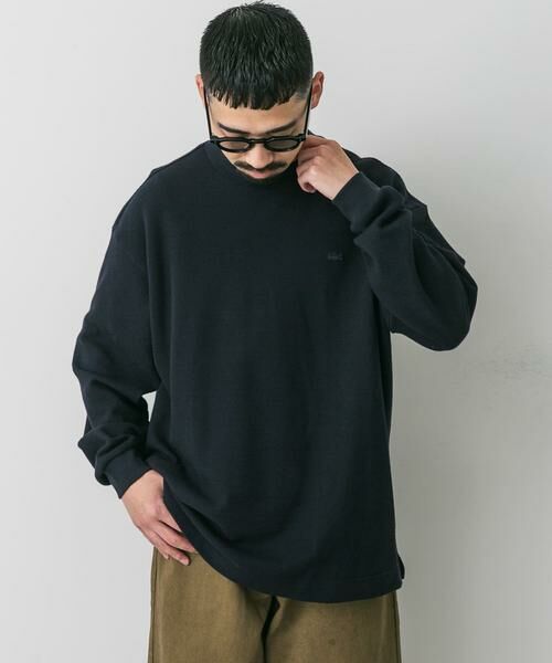 セール】 『別注』LACOSTE×DOORS thick pique mock long-sleeve （T