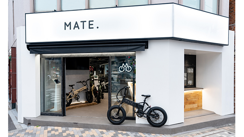 エコでクールなE-BIKEブランド「MATE.BIKE」、フラッグシップストアを