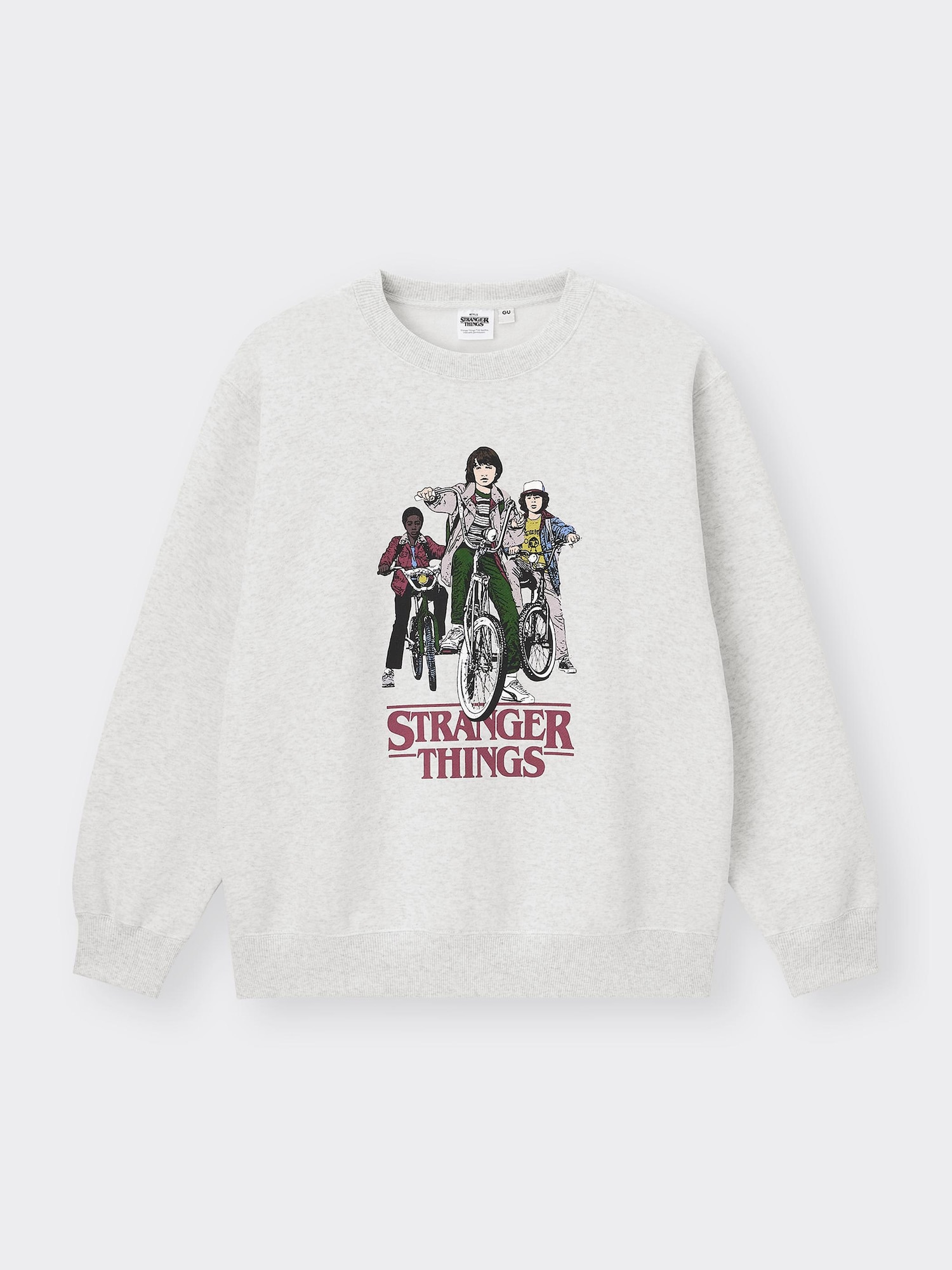 GU公式 | ヘビーウェイトスウェットプルオーバー Stranger Things