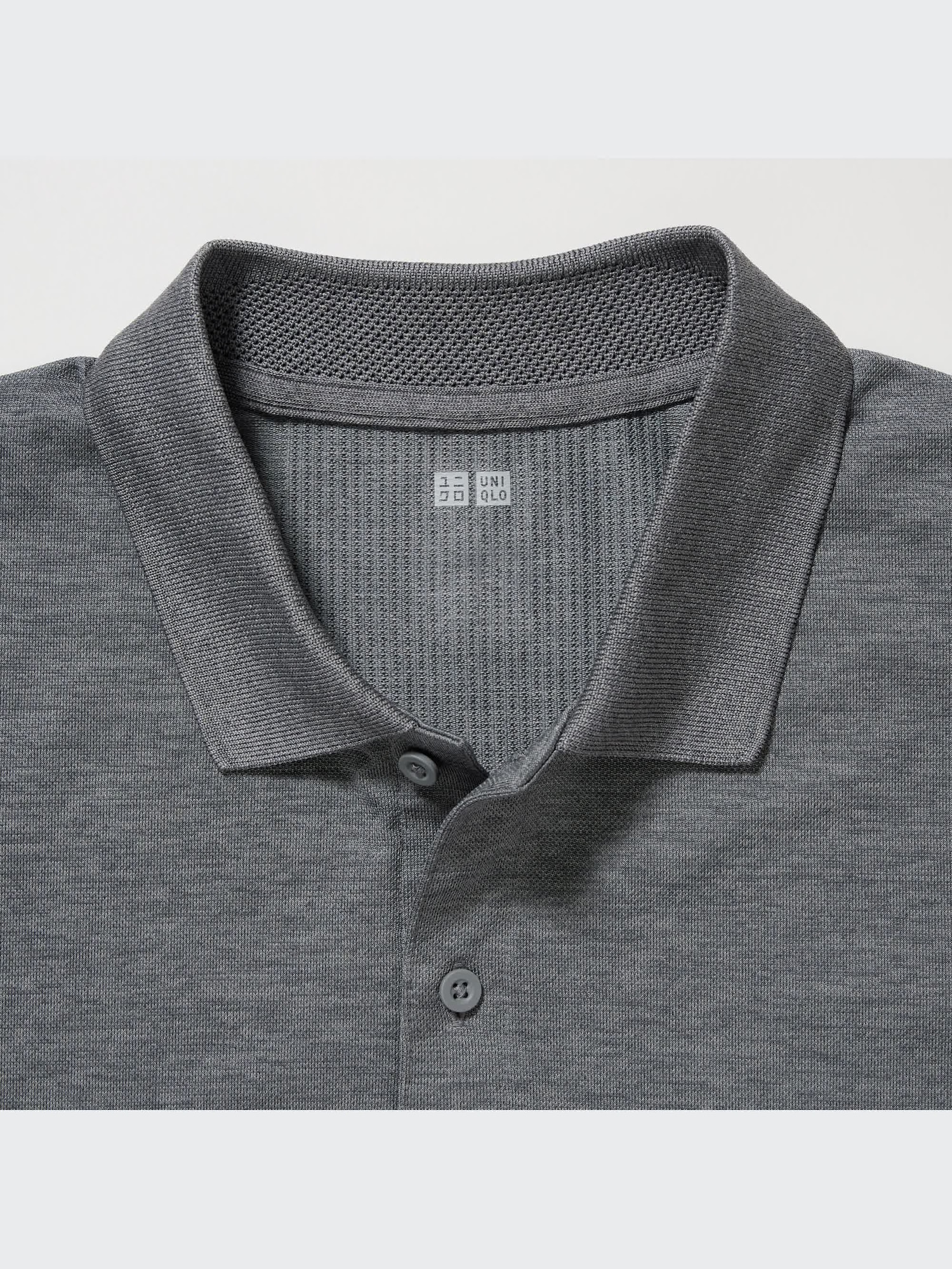 UNIQLO フェデラー着用モデルセット ポロシャツ グレー/ホワイト