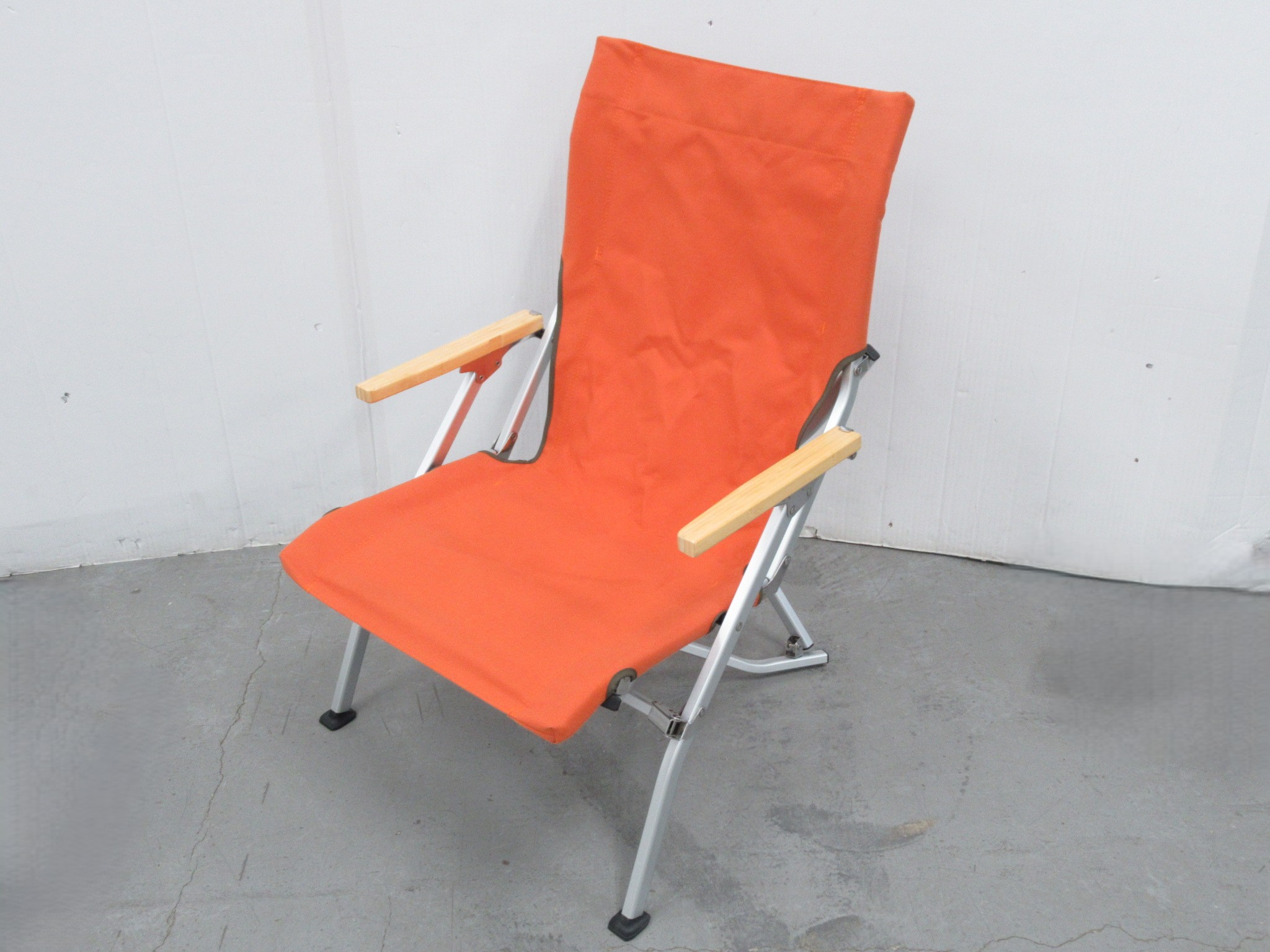 スノーピーク ローチェア30 オレンジ中古品 Snow peak (スノーピーク