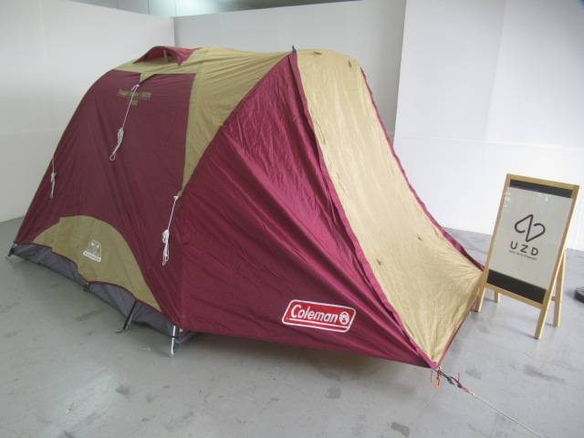 コールマン タフドーム 3025 スタートパッケージ バーガンディ シート