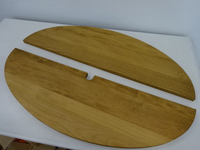 DOD DoD テキーラウッドプレートC ワンポール テーブル お座敷スタイル