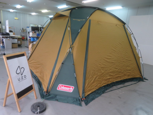 美品】コールマン ドリームスクリーンタープ380 グリーン Coleman
