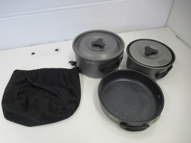 キャンピング アウトドア 調理キット 未使用品 キャンピング