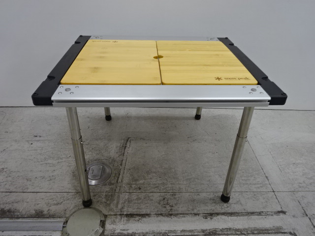 限定品】スノーピーク IGT シングルテーブル竹