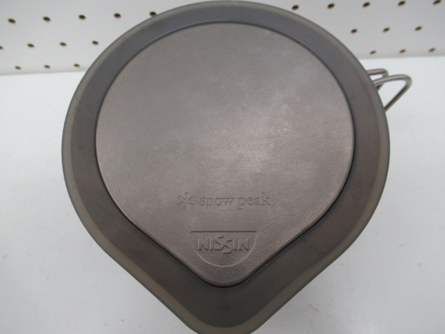 日清カップヌードル型チタンクッカー | アウトドア用品・アウトドア