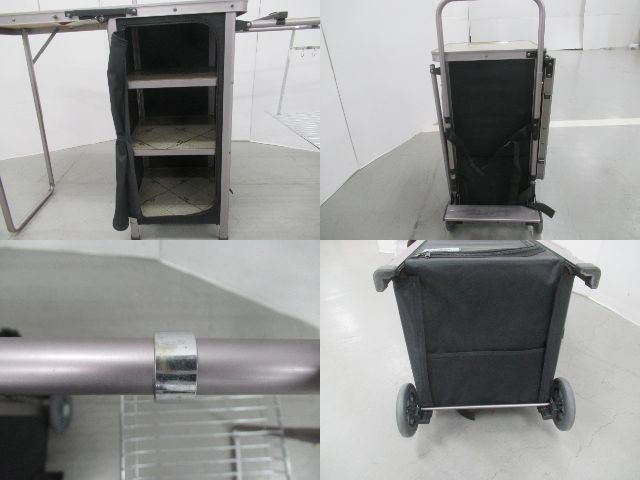 未使用品 サウスフィールド キッチンテーブル キャリータイプ 未使用品