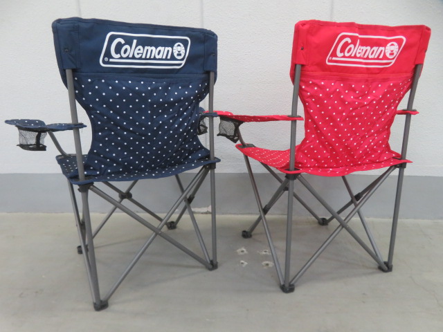 リゾートチェア ドット柄2脚セット | アウトドア用品・アウトドア