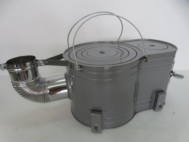 ストーブコンロセット APS-52 時計型薪ストーブ | アウトドア用品