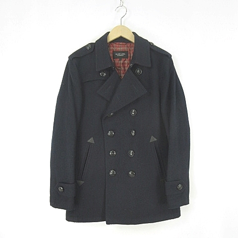 BURBERRY BLACK LABEL ピーコート Lサイズ バーバリーブラックレーベル