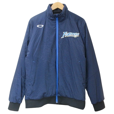 ひ*ろ様 オークリー 日本ハムファイターズ ジャケット 中綿入り npb