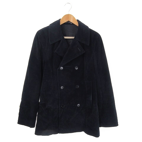 アニエスベーオム Agnes b. homme Pコート ピーコート コーデュロイ 46