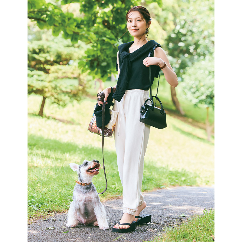 フォロワー30万人超え！“キレイめ”達人【楫真梨子さん】のママオシャレ