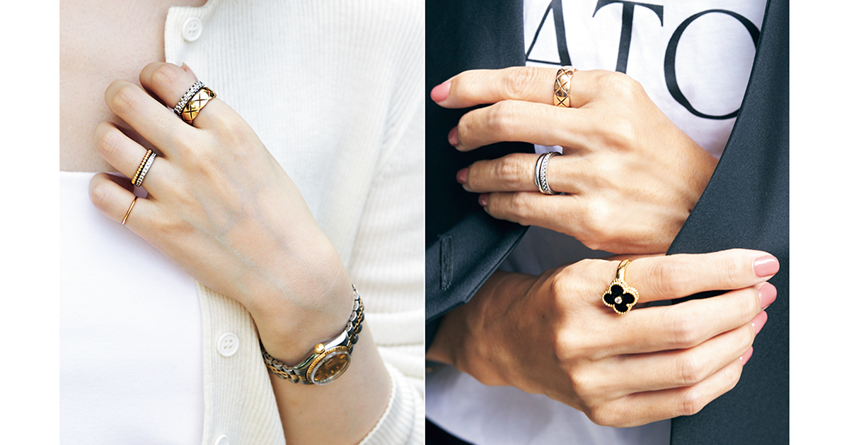 甘派の手元SNAP4選】シャネル「ココ クラッシュ」派が急増！鉄板ヴァン