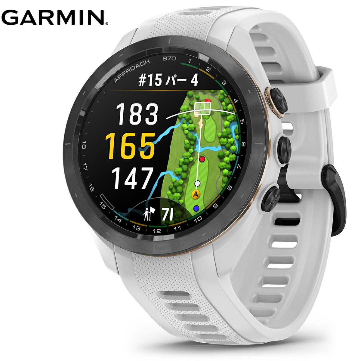 ガーミン GARMIN Approach S70 アプローチ S70 42mm ゴルフ GPS