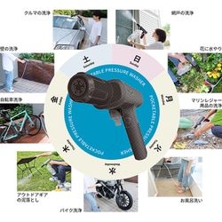 ヨドバシ.com - スパイサー SPICERR ポケッタブル 高圧洗浄機 軽量