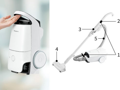 ヨドバシ.com - パナソニック Panasonic キャニスター掃除機 紙パック