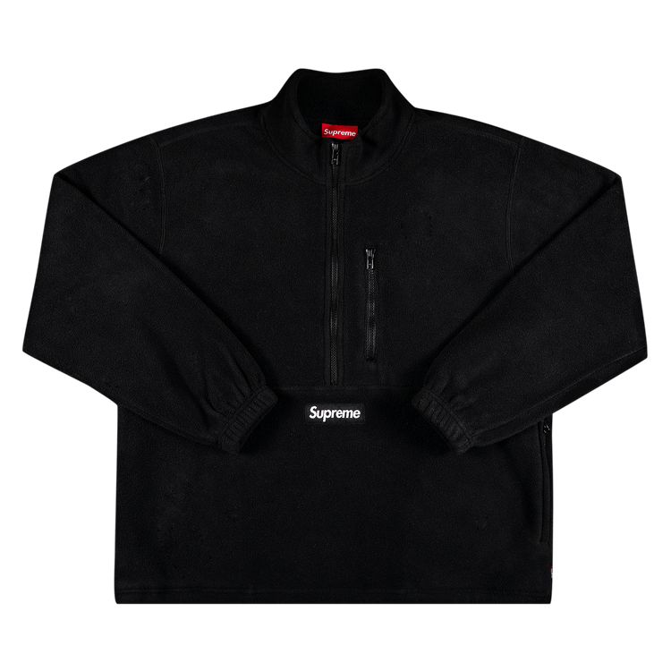 Buy Supreme x Polartec Half Zip Pullover 'Black' - FW20SW53 BLACK