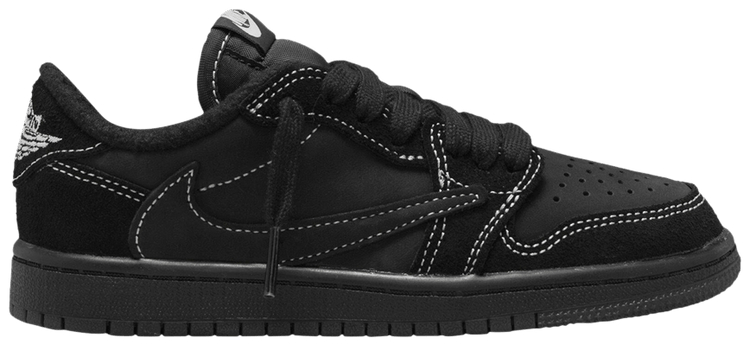 Buy Travis Scott x Air Jordan 1 Retro Low OG SP PS 'Black Phantom