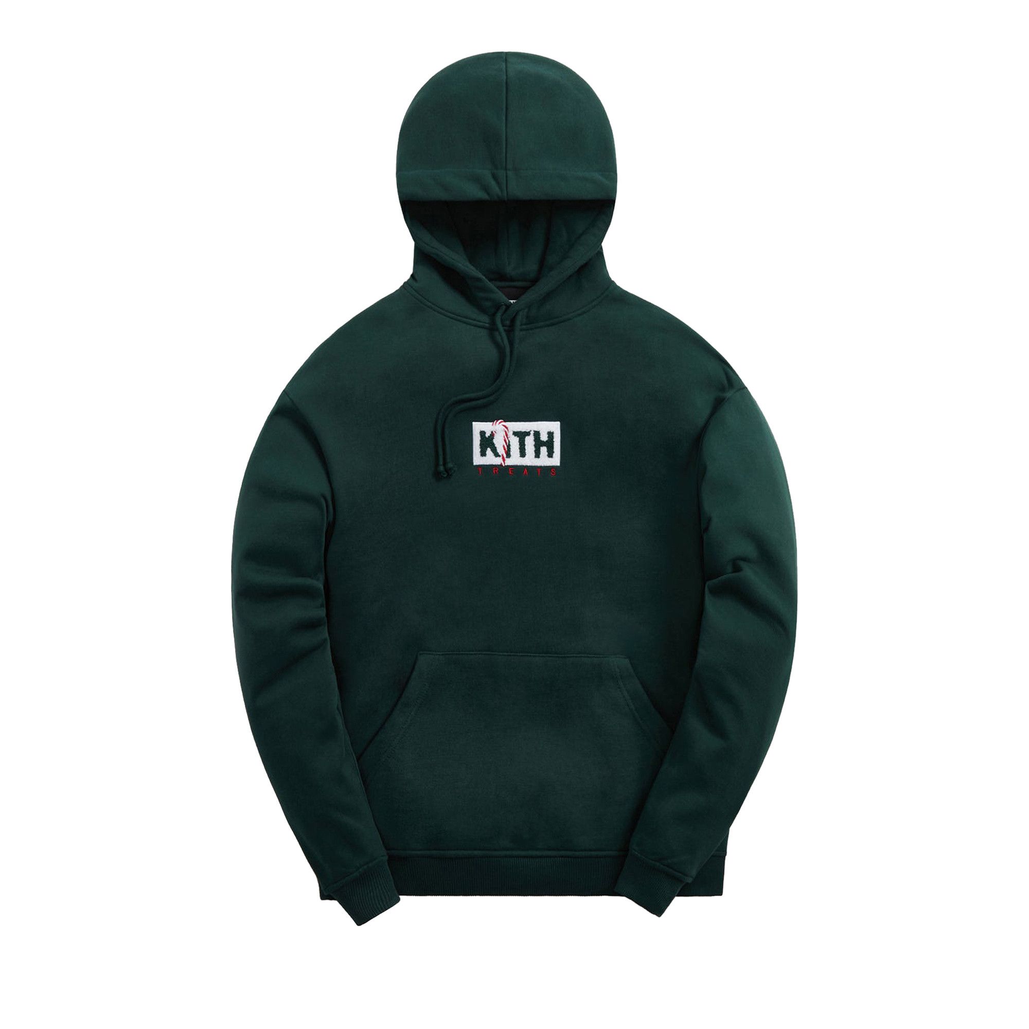 Buy Kith Treats Peppermint Box Logo Hoodie 'Stadium' - KHT030013