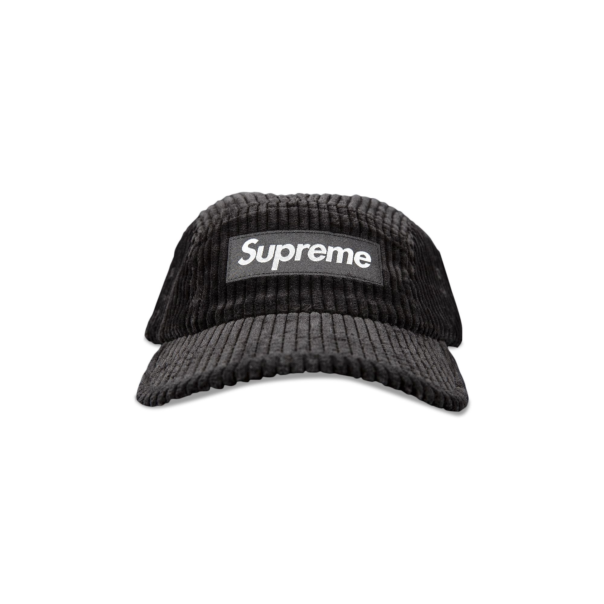 Buy Supreme Corduroy Camp Cap 'Black' - SS22H115 BLACK | GOAT