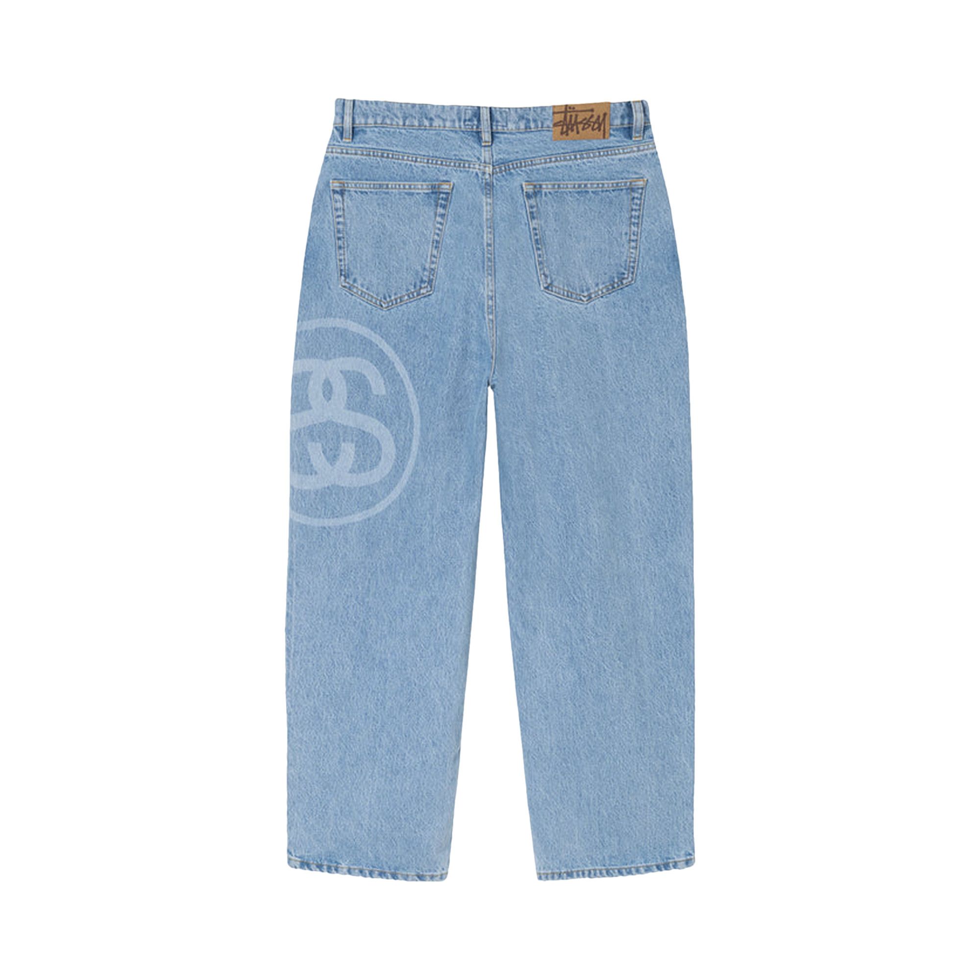 Buy Stussy SS-Link Big Ol' Jeans 'Stone Wash' - 116593 STON | GOAT