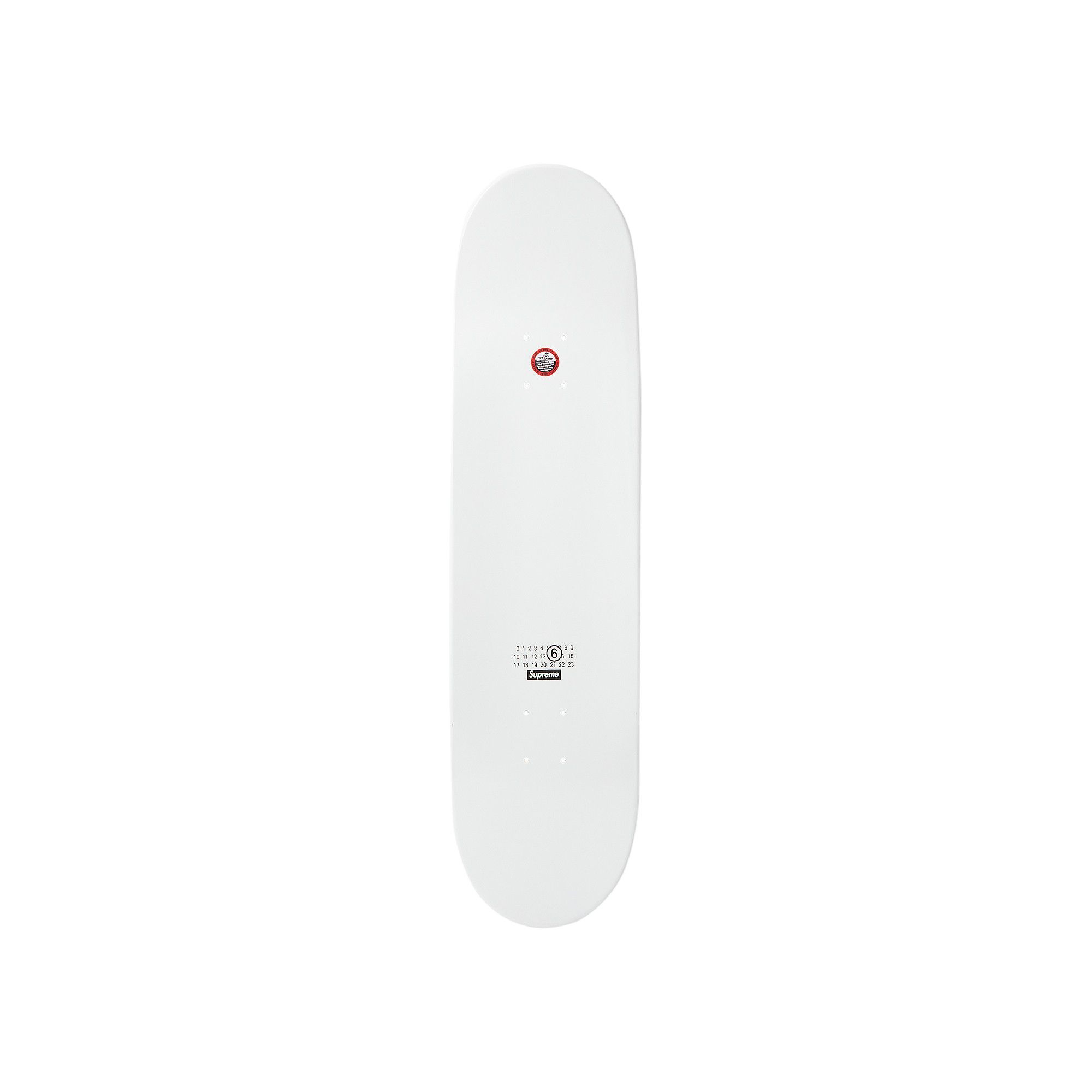 Buy Supreme x MM6 Maison Margiela Skateboard 'White' - SS24SB3