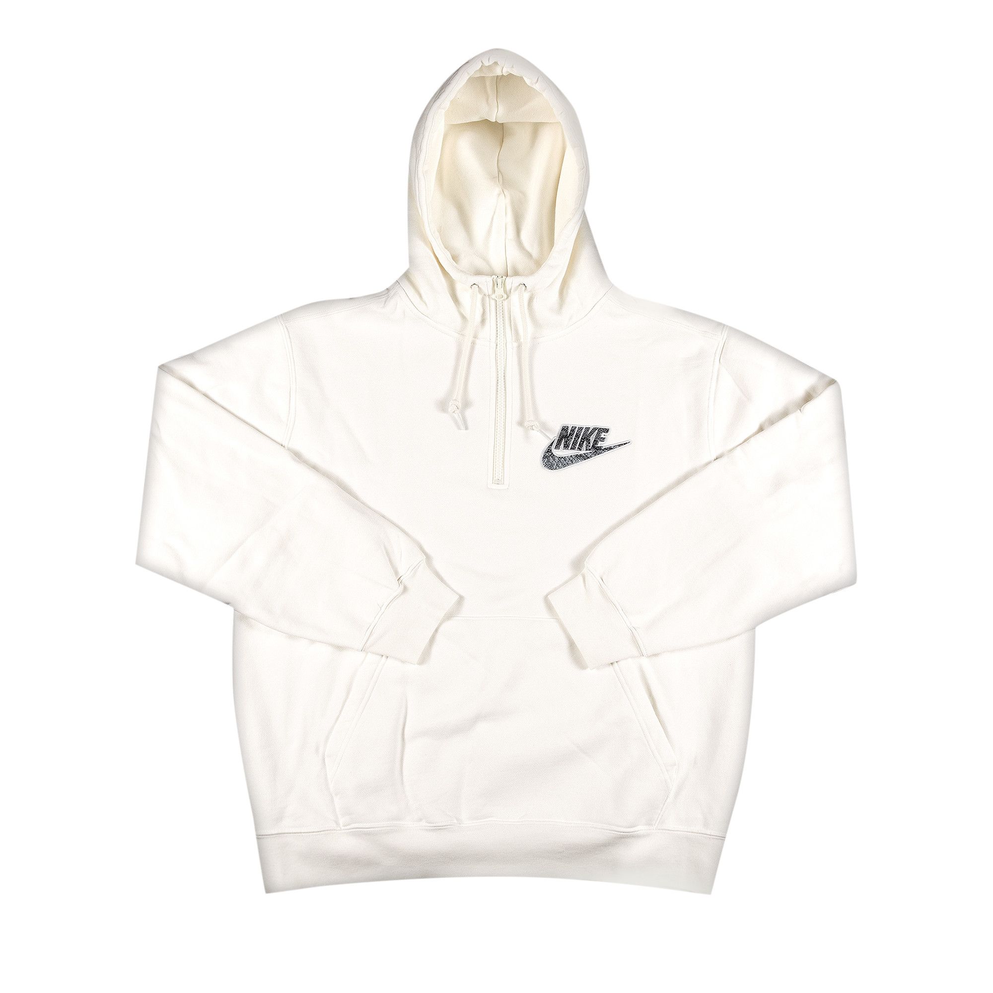 Buy Supreme x Nike Half Zip Hooded Sweatshirt 'White' - SS21SW6