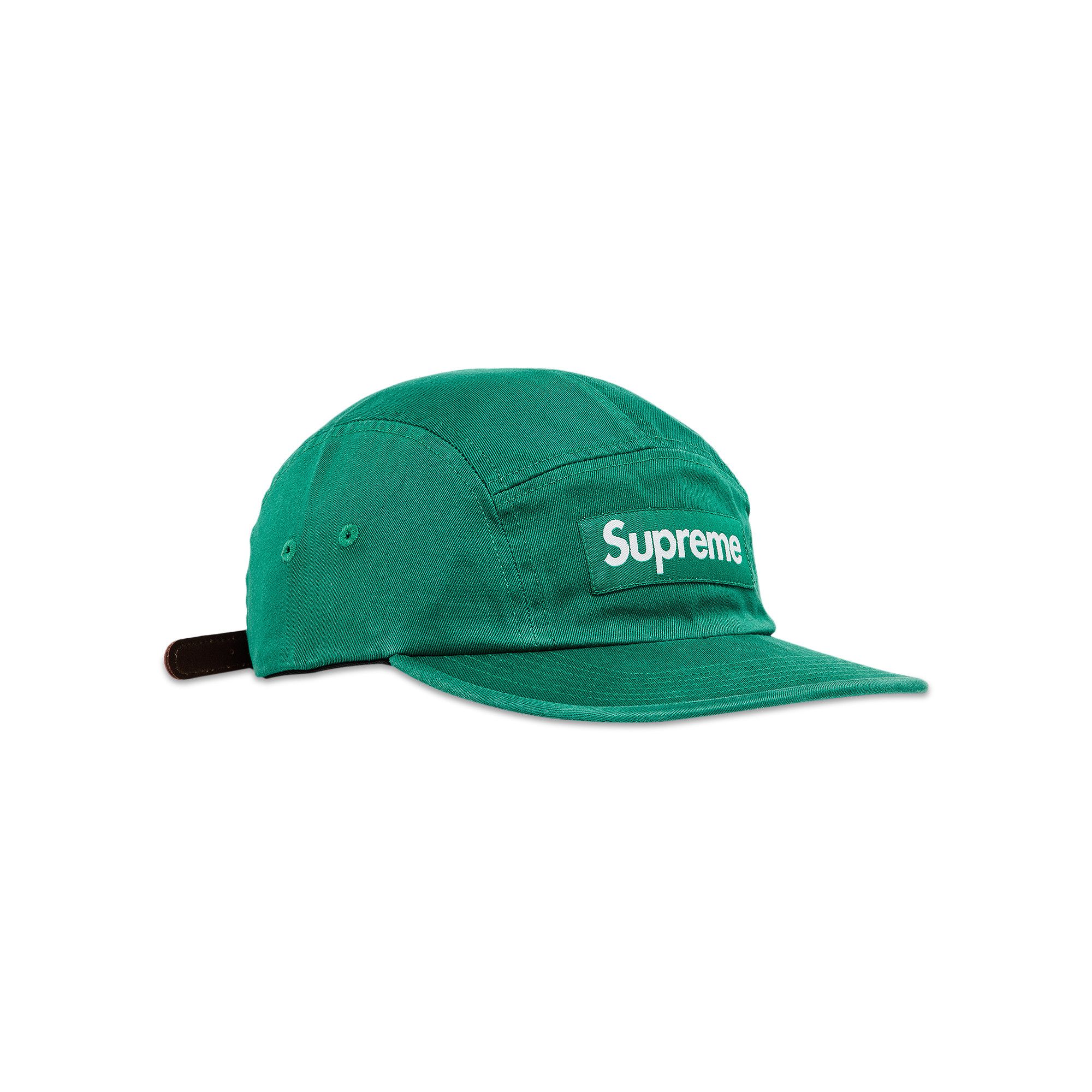 Buy Supreme Washed Chino Twill Camp Cap 'Green' - FW24H7 GREEN | GOAT