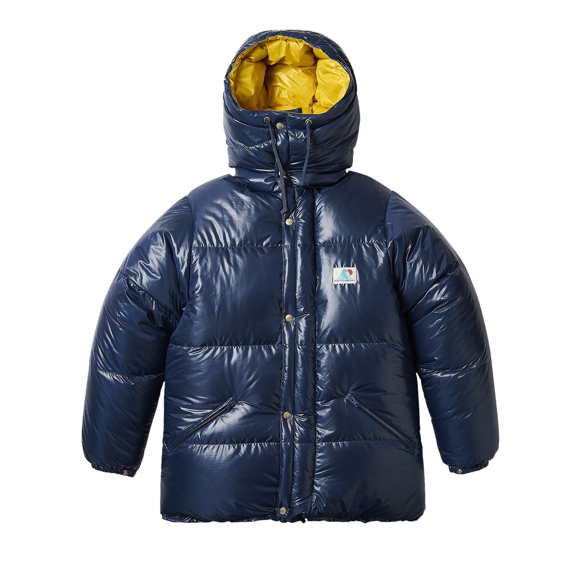 Buy Palace x Beams Plus Expedition Down Jacket 'Navy/Yellow