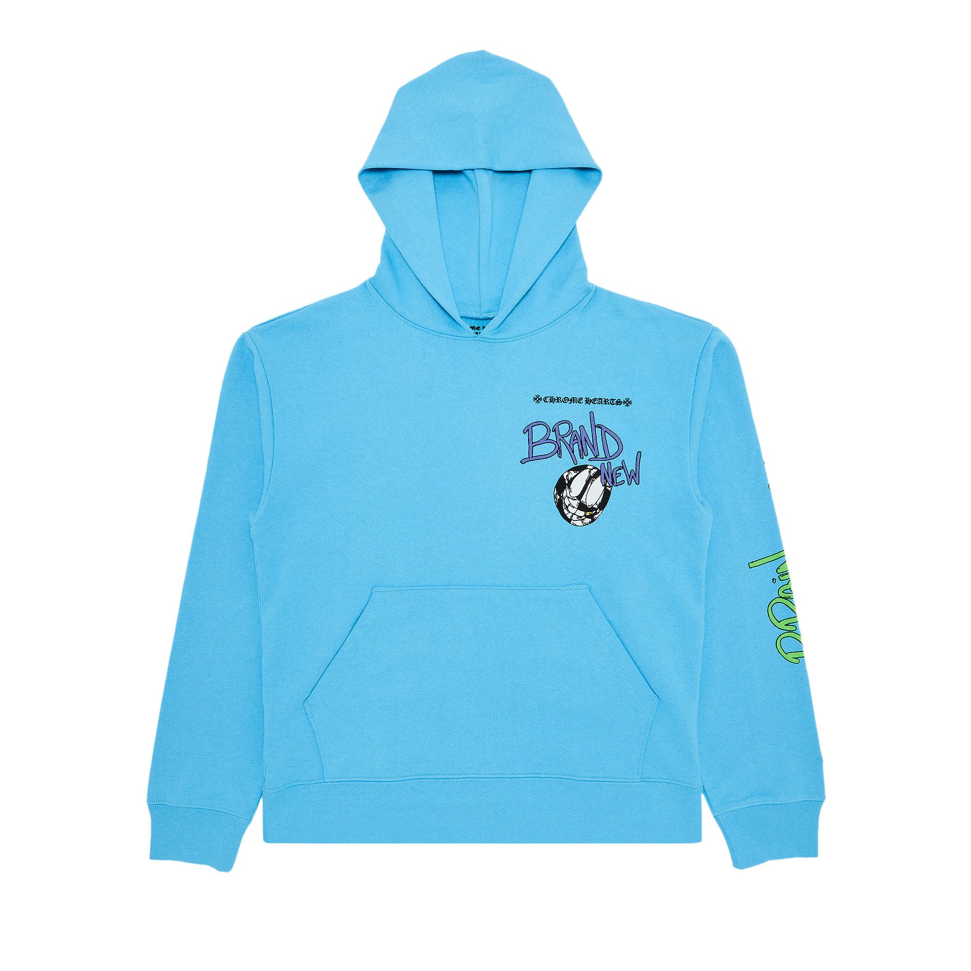 Buy Chrome Hearts Matty Boy Brain Hoodie 'Blue' - 1383