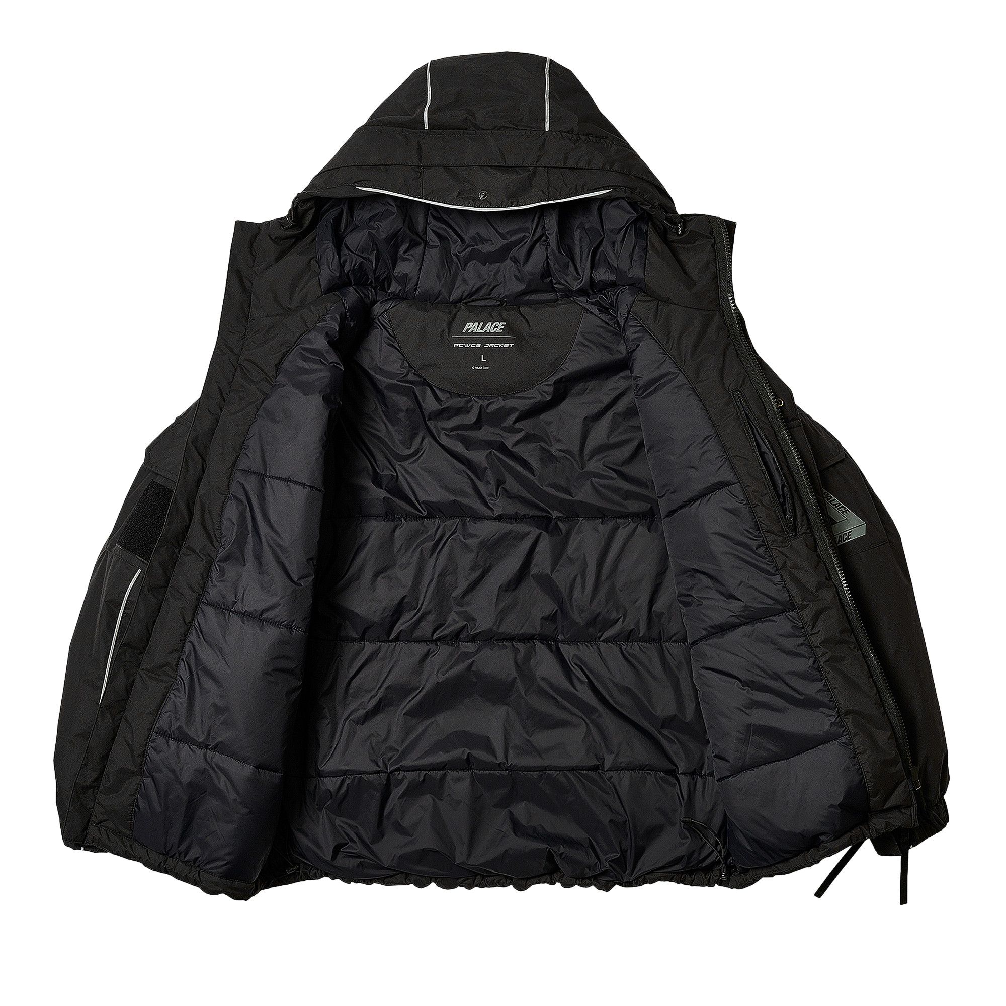 Buy Palace Pcwcs Hooded Jacket 'Black' - P27JK061 | GOAT