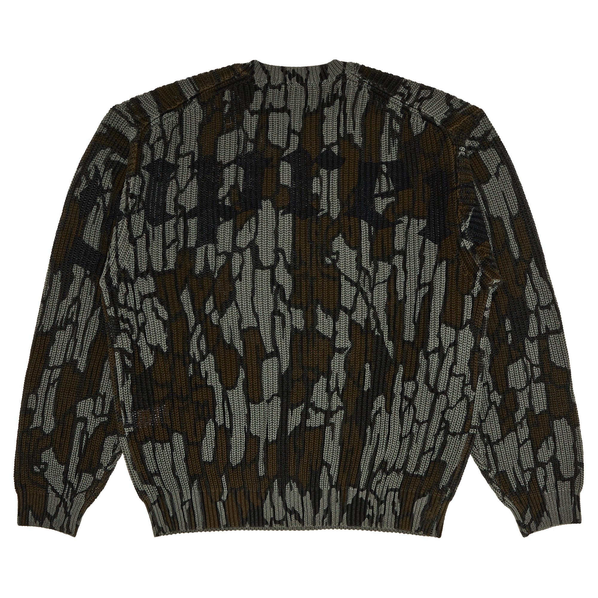 Buy Supreme Old English Printed Sweater 'Mossy Oak Trebark Camo
