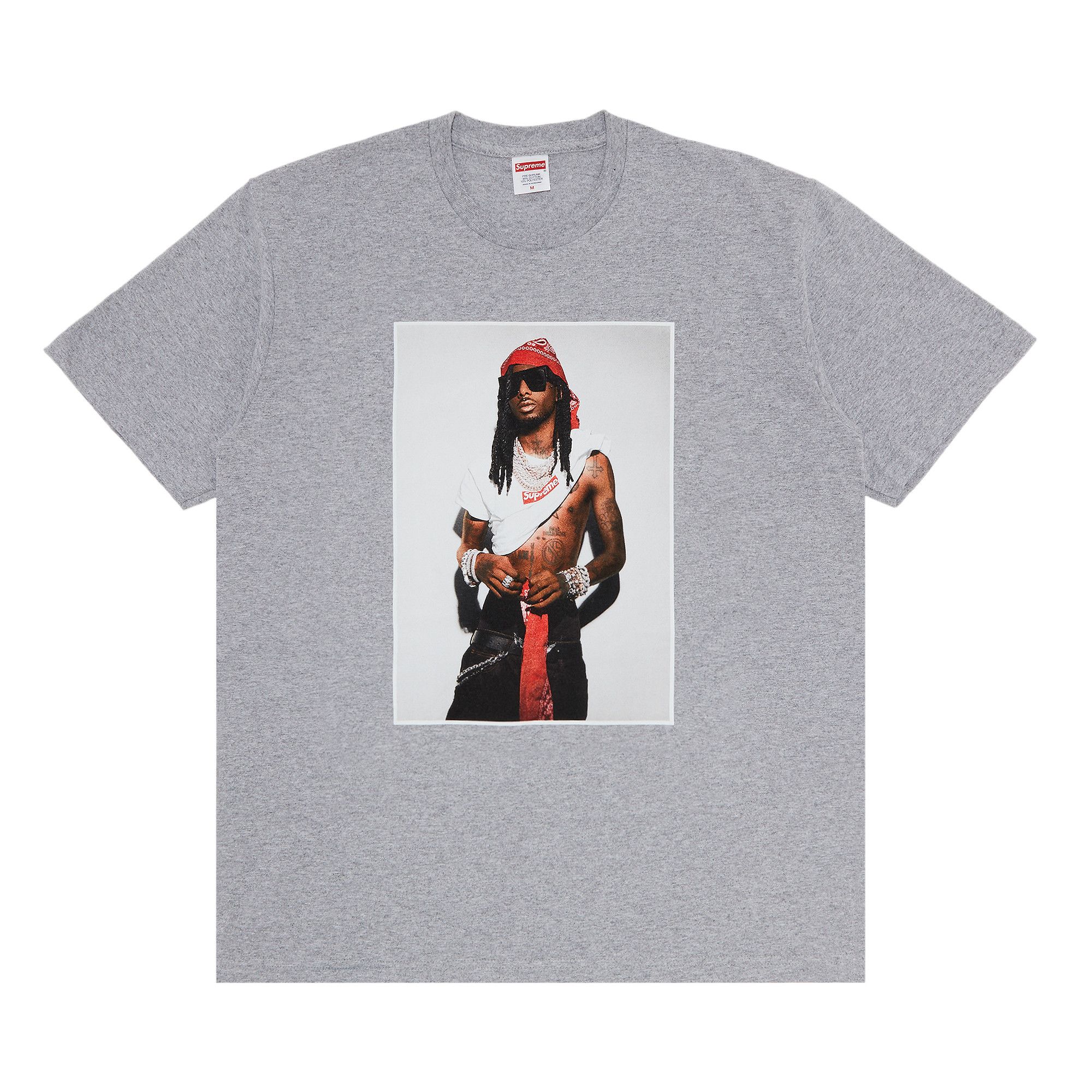 Buy Supreme Playboi Carti Tee 'Heather Grey' - FW25T50 HEATHER