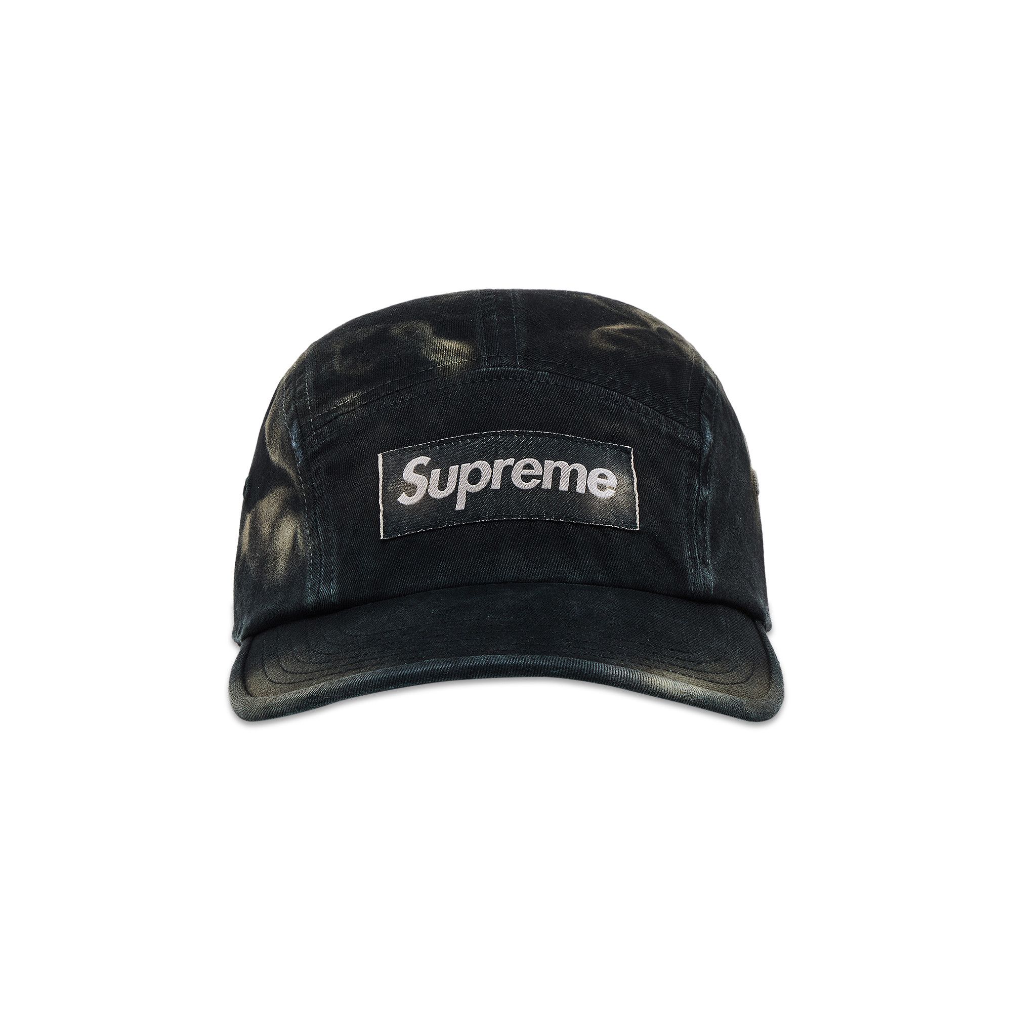 Buy Supreme Overdyed Camp Cap 'Black' - FW25H83 BLACK | GOAT