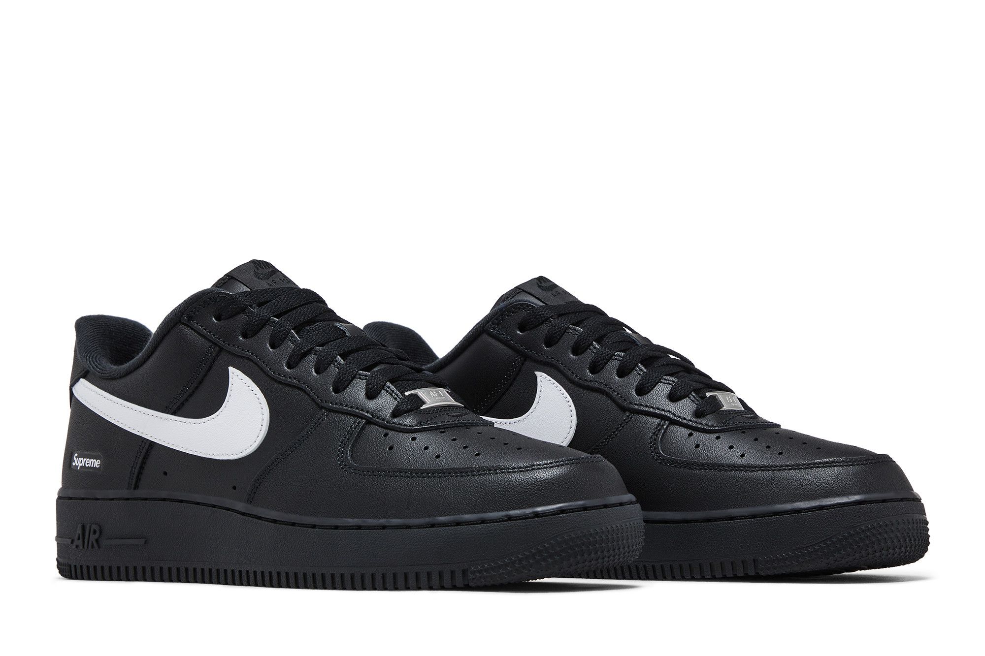 Buy Supreme x Nike Air Force 1 Low 'Box Logo - Black White